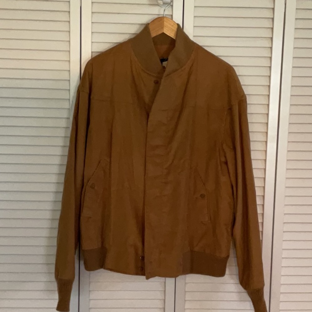 Vintage 80’s Bay Club by Catalina Brown Men’s Corduroy Bomber Jacket Size 44